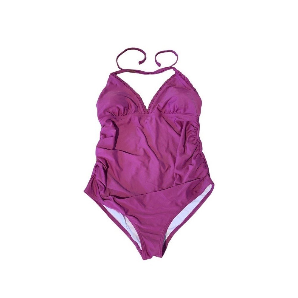 Pink Blush One Piece Maternity Bathing Suit Size Large
